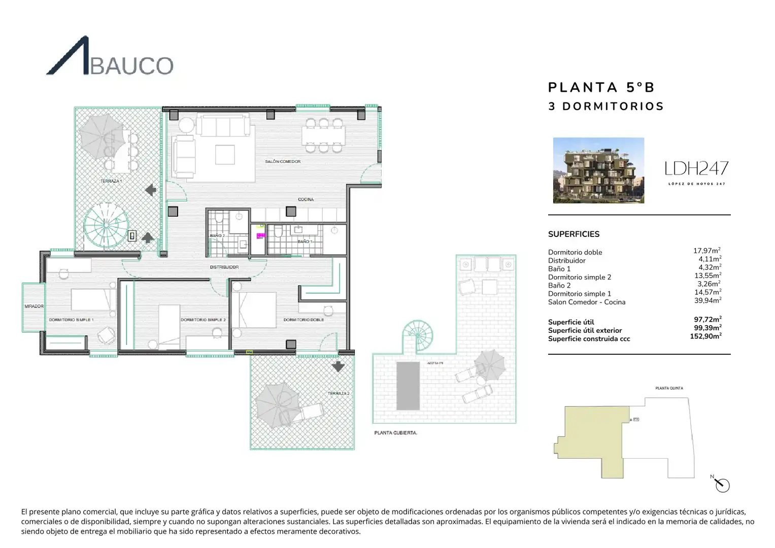 New build Flat with pool for sale in Calle de López de Hoyos 247, imagen 11