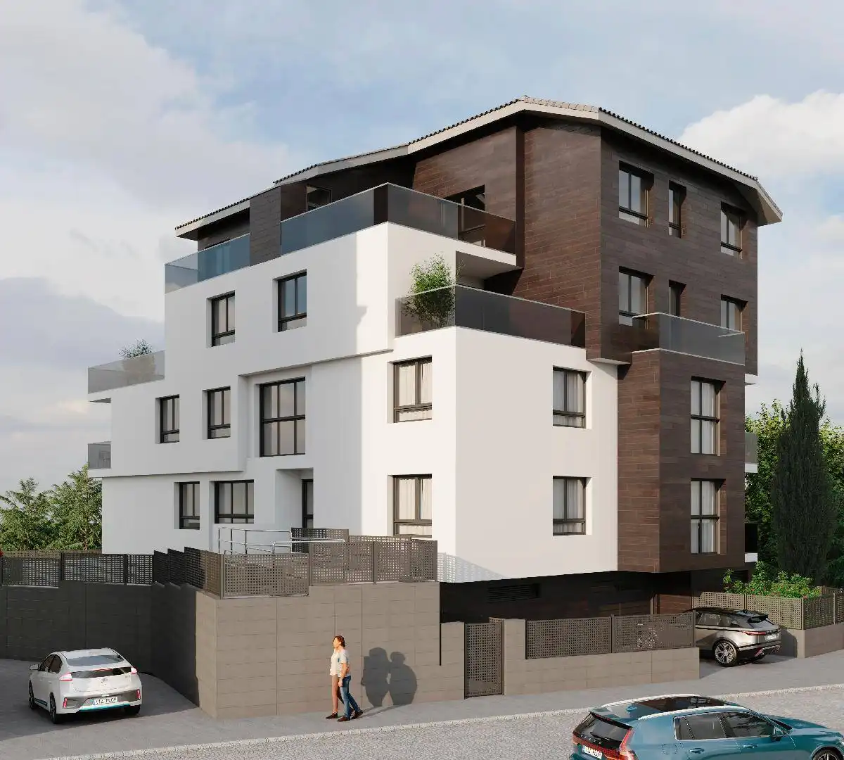 Exterior view of Flat for sale in Amorebieta-Etxano  with Heating and Terrace
