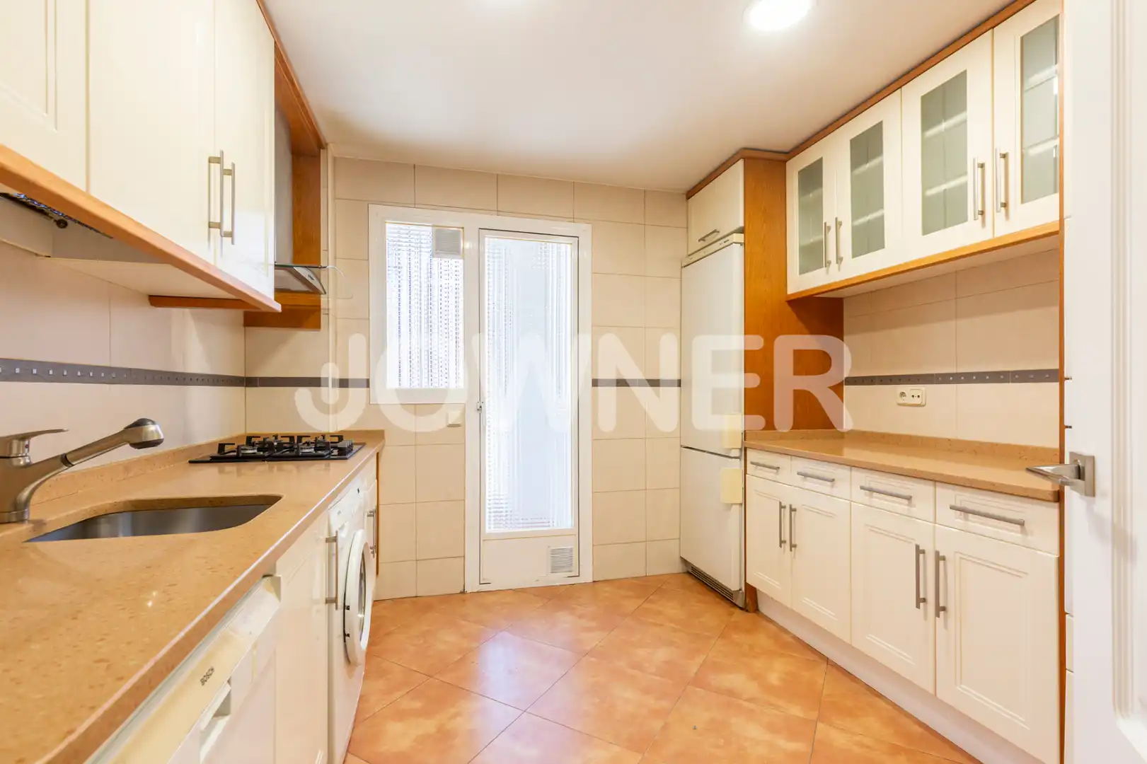 Cocina de Piso de alquiler en Madrid con Aire acondicionado, Calefacción y Terraza