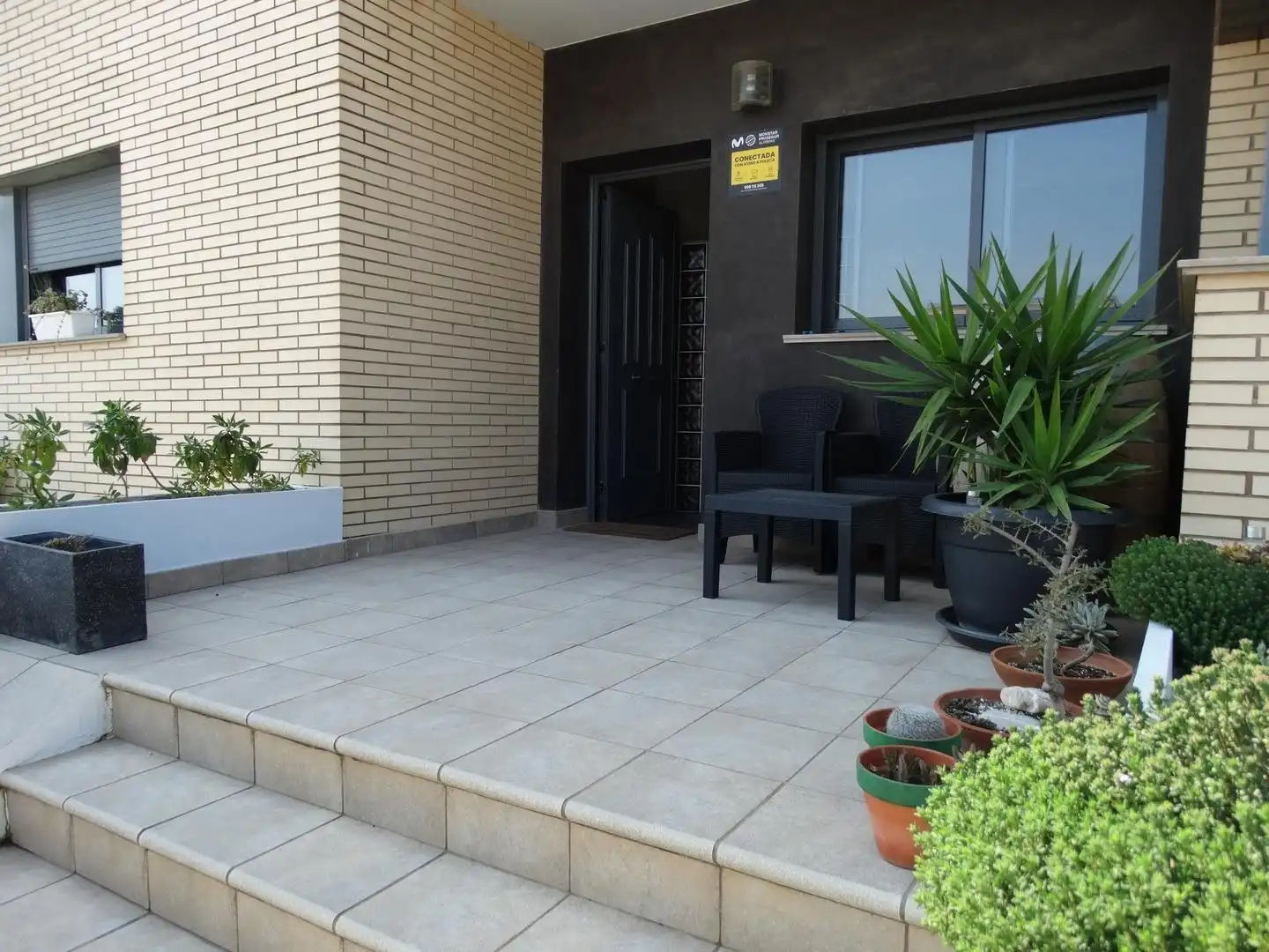 Terraza de Casa adosada en venta en L'Aldea con Jardín privado, Terraza y Trastero