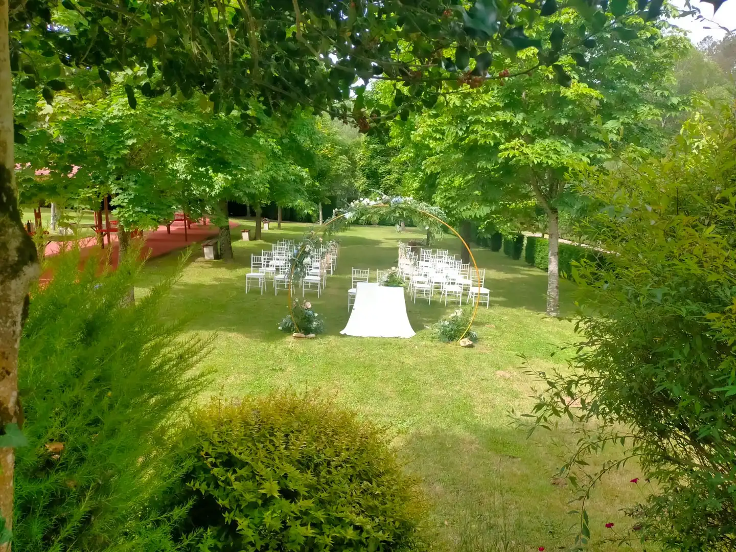 Jardín de Residencial en venta en A Merca  