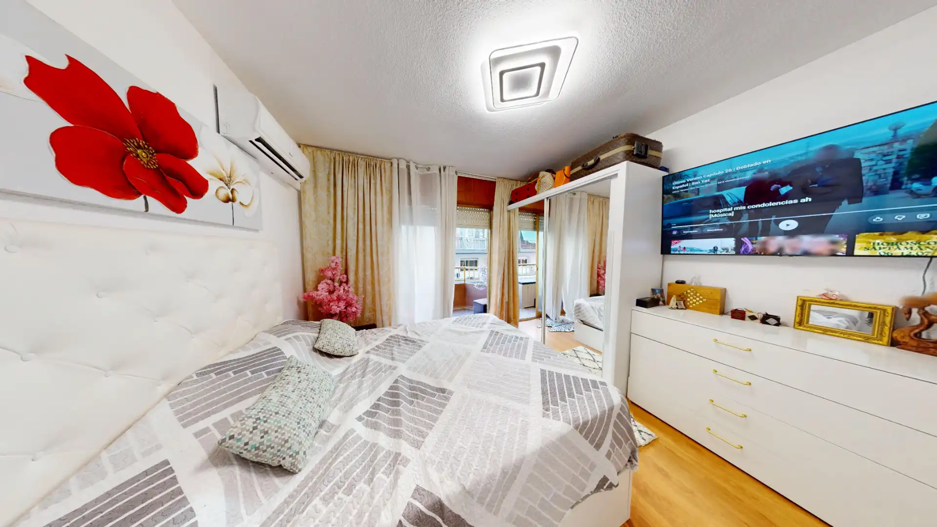 Bedroom of Flat for sale in Alicante / Alacant  with Air Conditioner, Private garden and Terrace