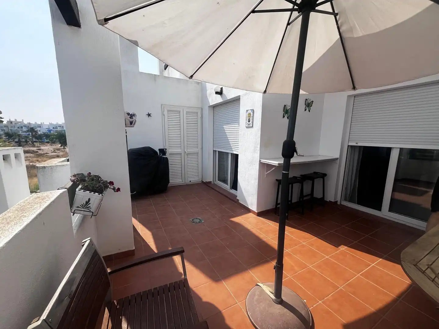 Terraza de Apartamento de alquiler en Torre-Pacheco con Terraza y Piscina comunitaria