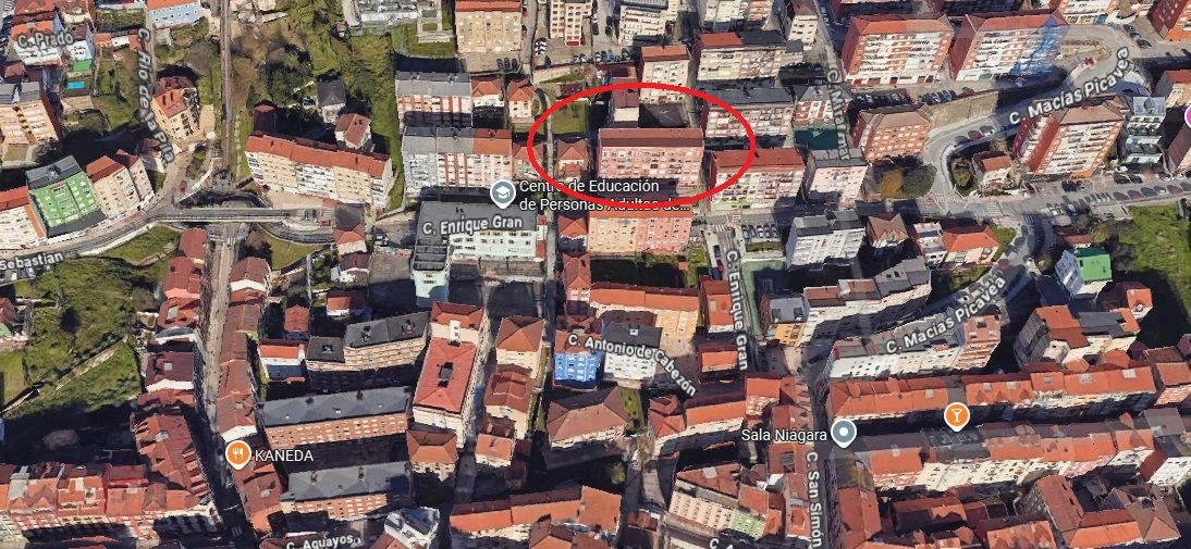 Vista exterior de Piso en venta en Santander
