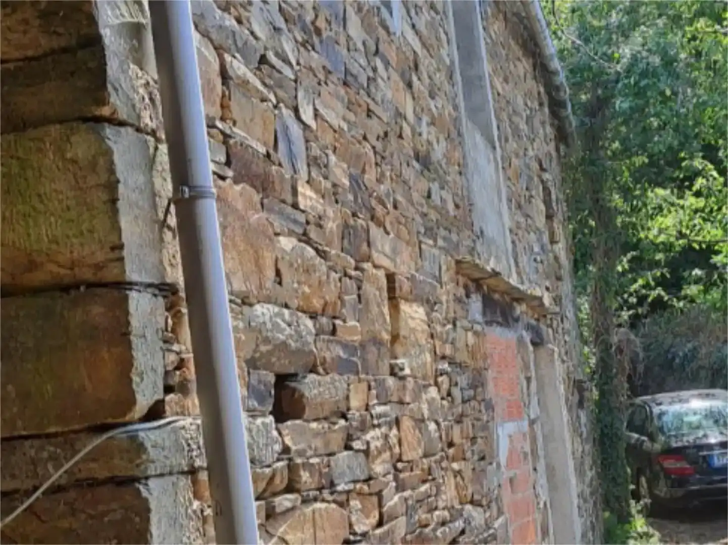 Vista exterior de Pis en venda en A Fonsagrada  amb Jardí privat