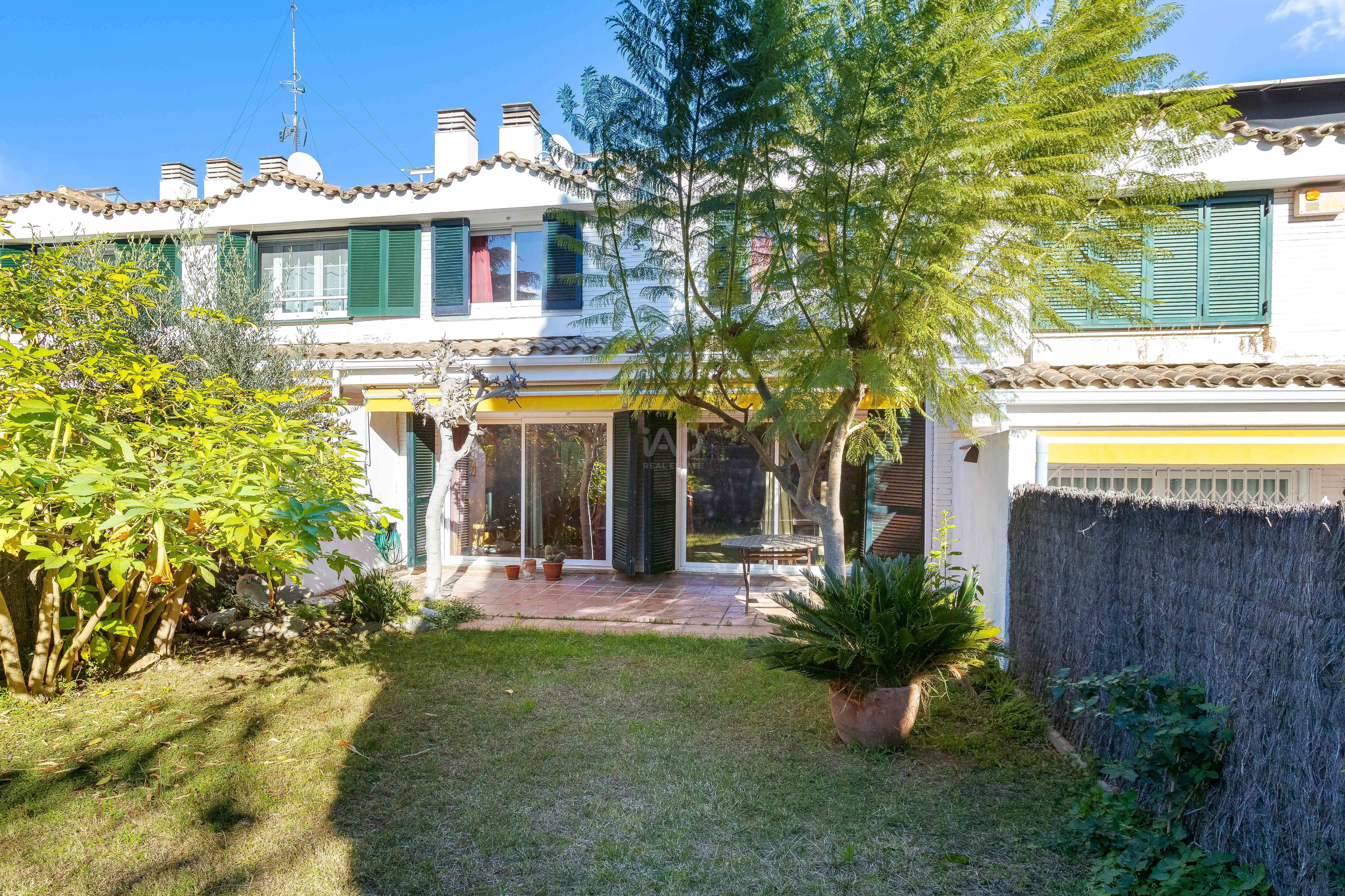 Garden of Single-family semi-detached for sale in Sant Andreu de Llavaneres  with Heating, Terrace and Swimming Pool