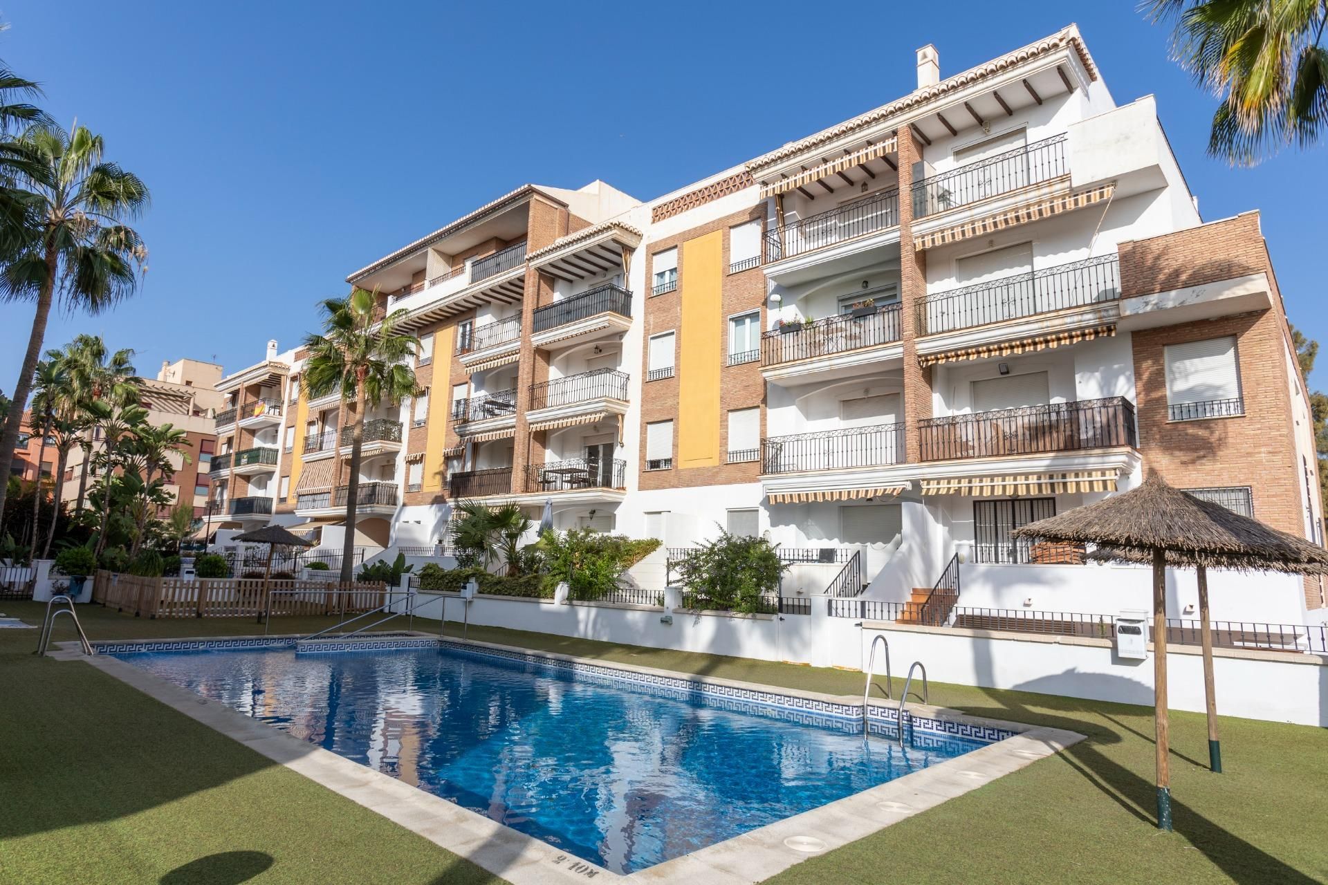 Swimming pool of Flat for sale in Motril  with Private garden, Terrace and Storage room