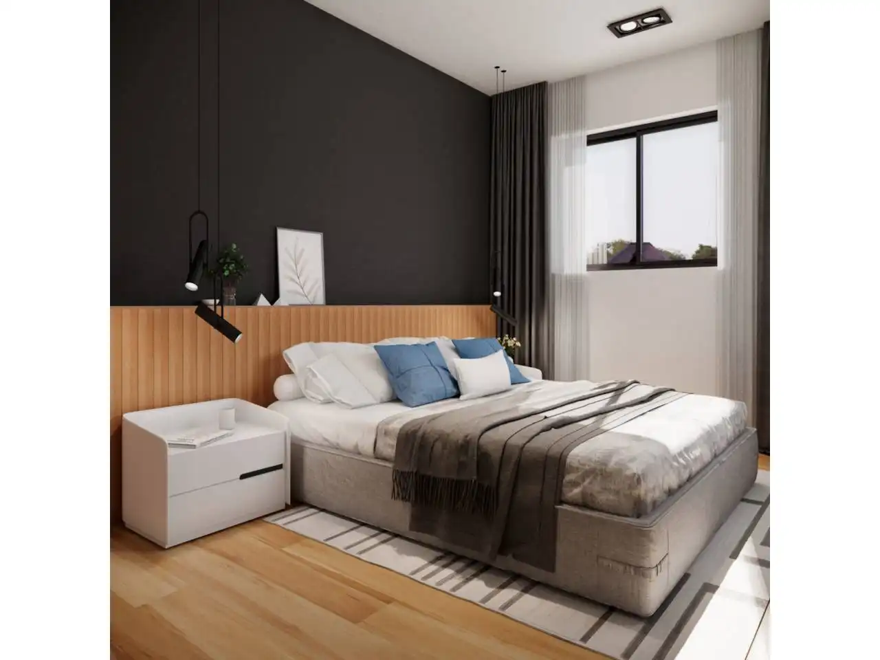 Habitación de Casa o chalet en venta en Terrassa con Aire acondicionado, Calefacción y Jardín privado