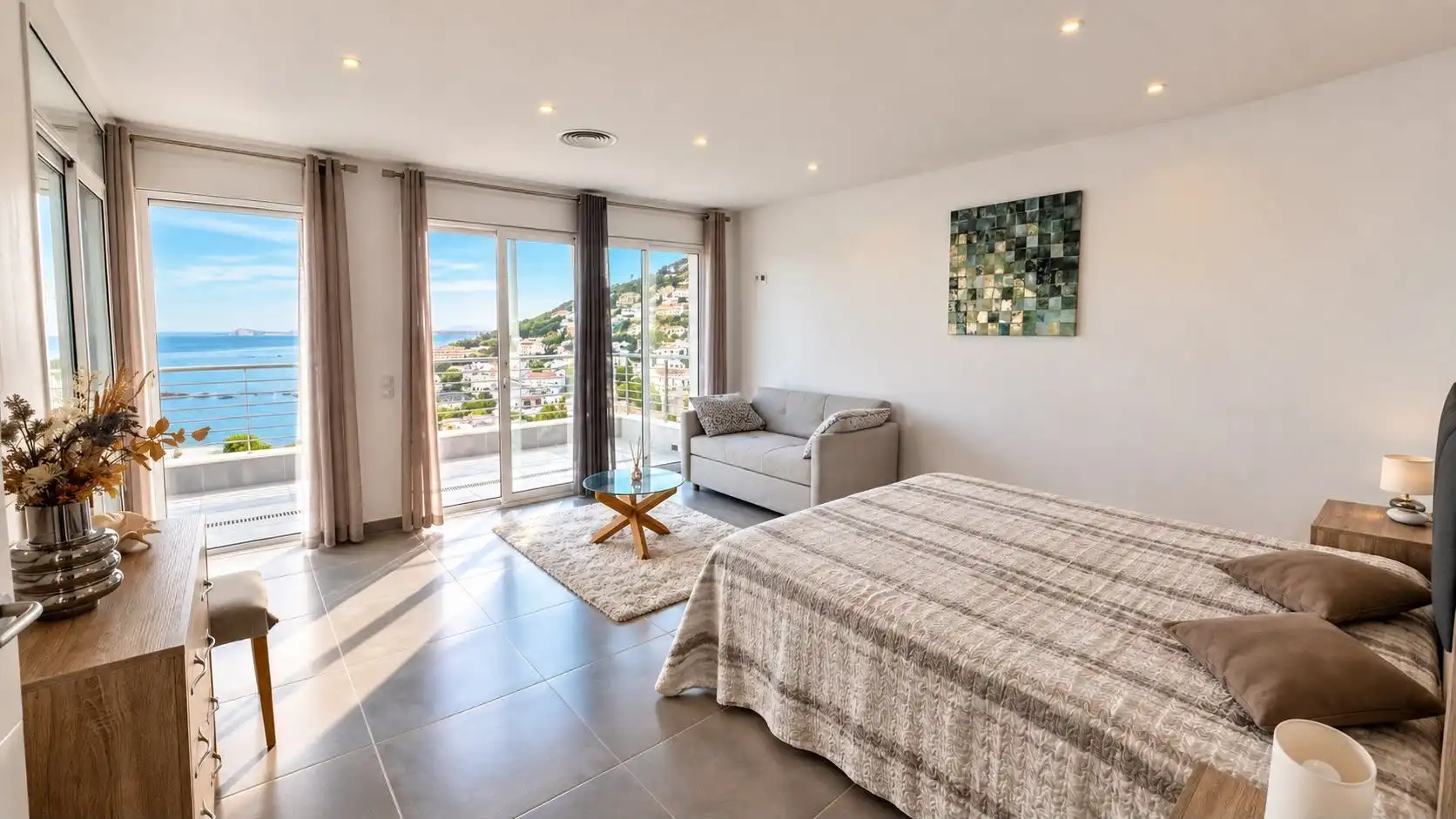 Bedroom of Houses for sale in Almadrava - Canyelles - Puig-Rom