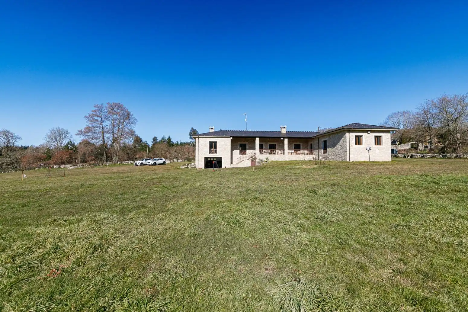 Exterior view of Houses for sale in Friol  with Heating, Private garden and Furnished