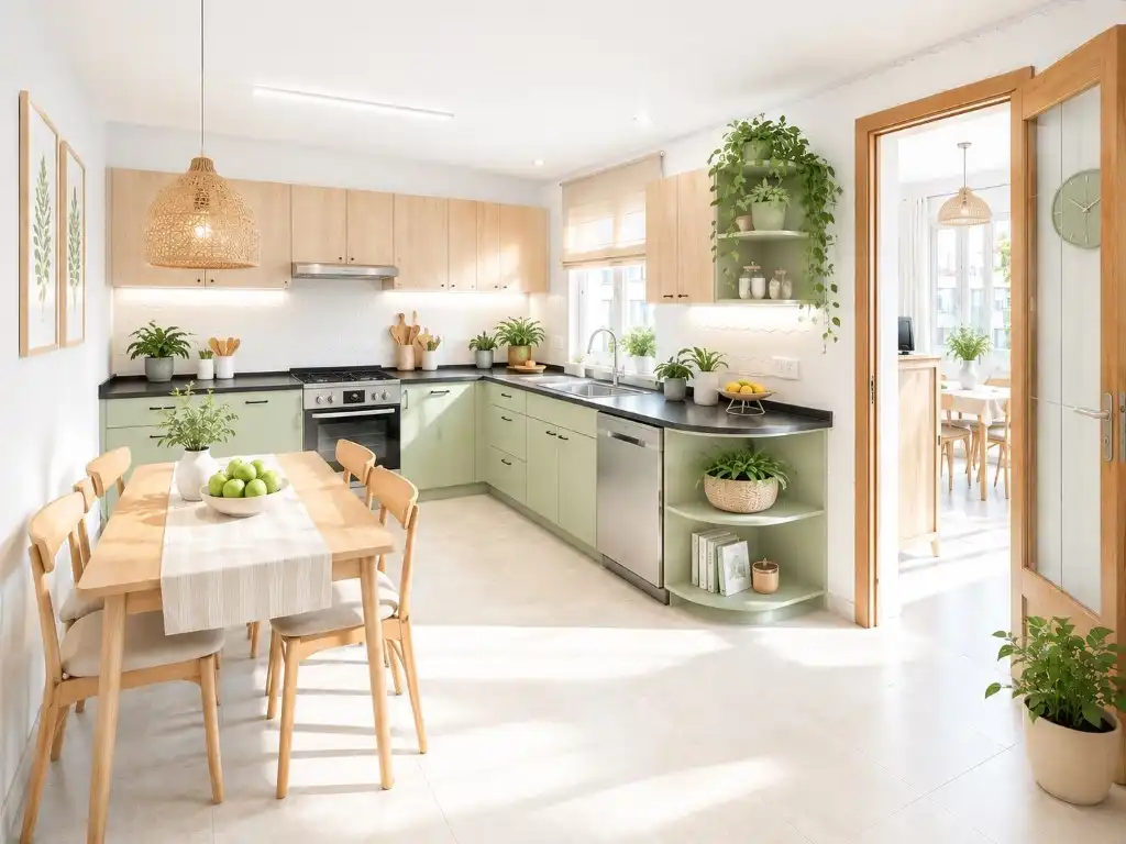Cocina de Casa o chalet en venta en El Pla del Penedès con Horno