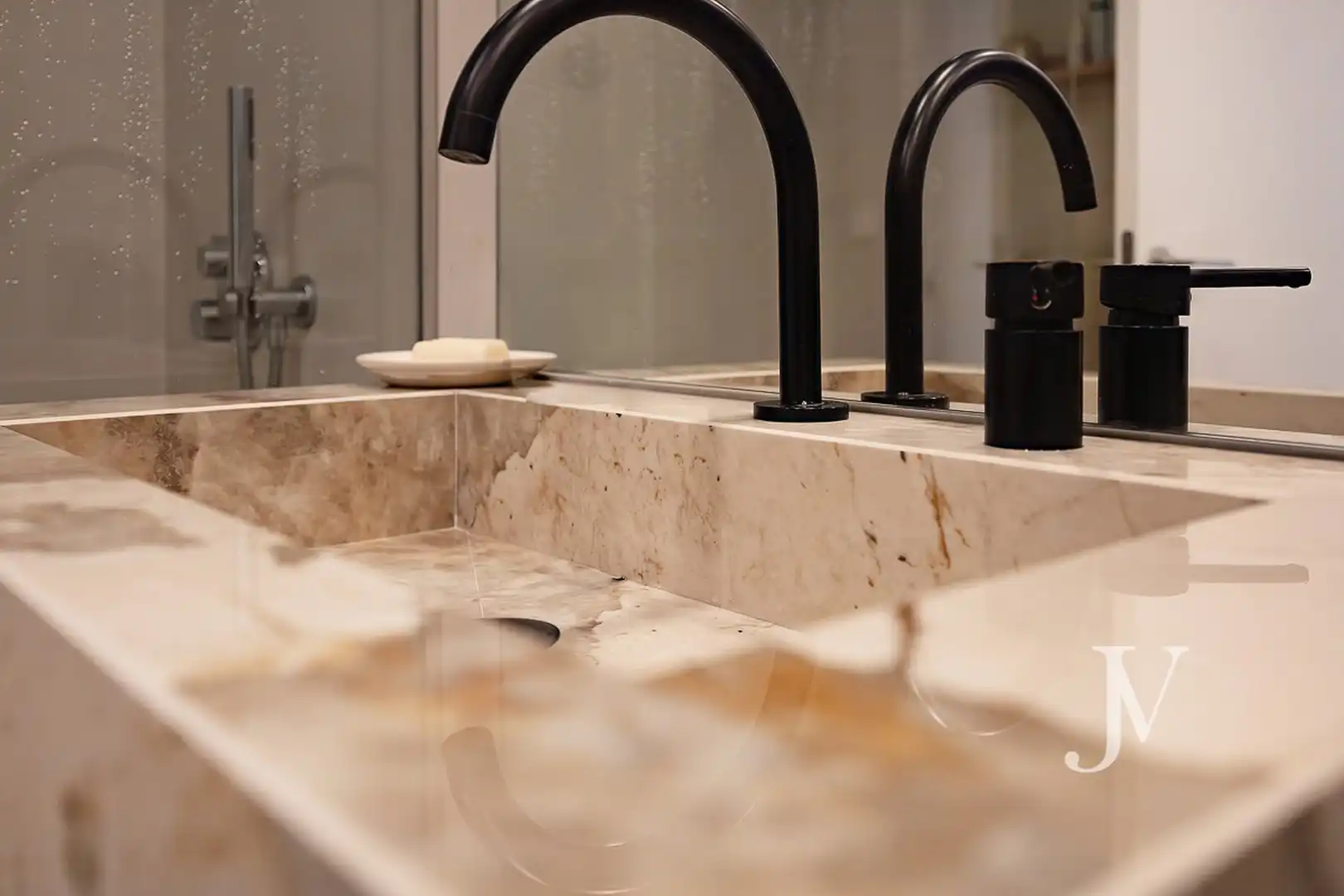 Bathroom of Duplexes for sale in Madrid  with Air Conditioner, Heating and Private garden