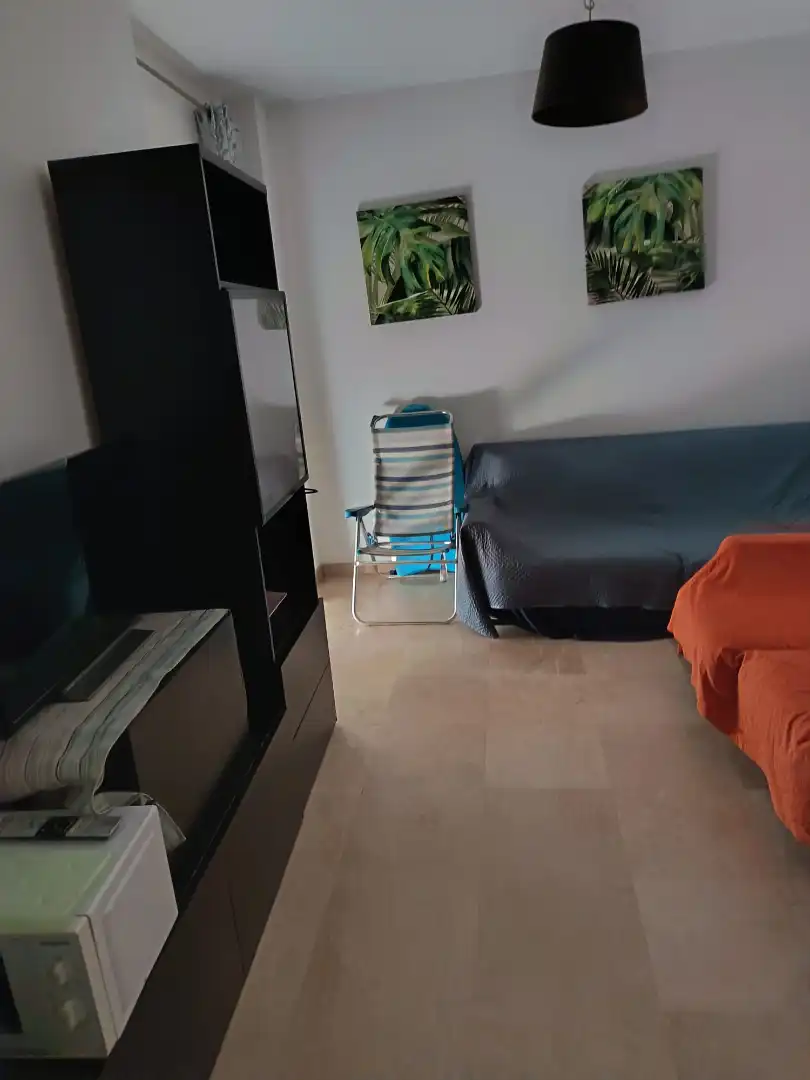 Sala d'estar de Casa adosada de lloguer en Sotogrande amb Moblat i Es permeten mascotes