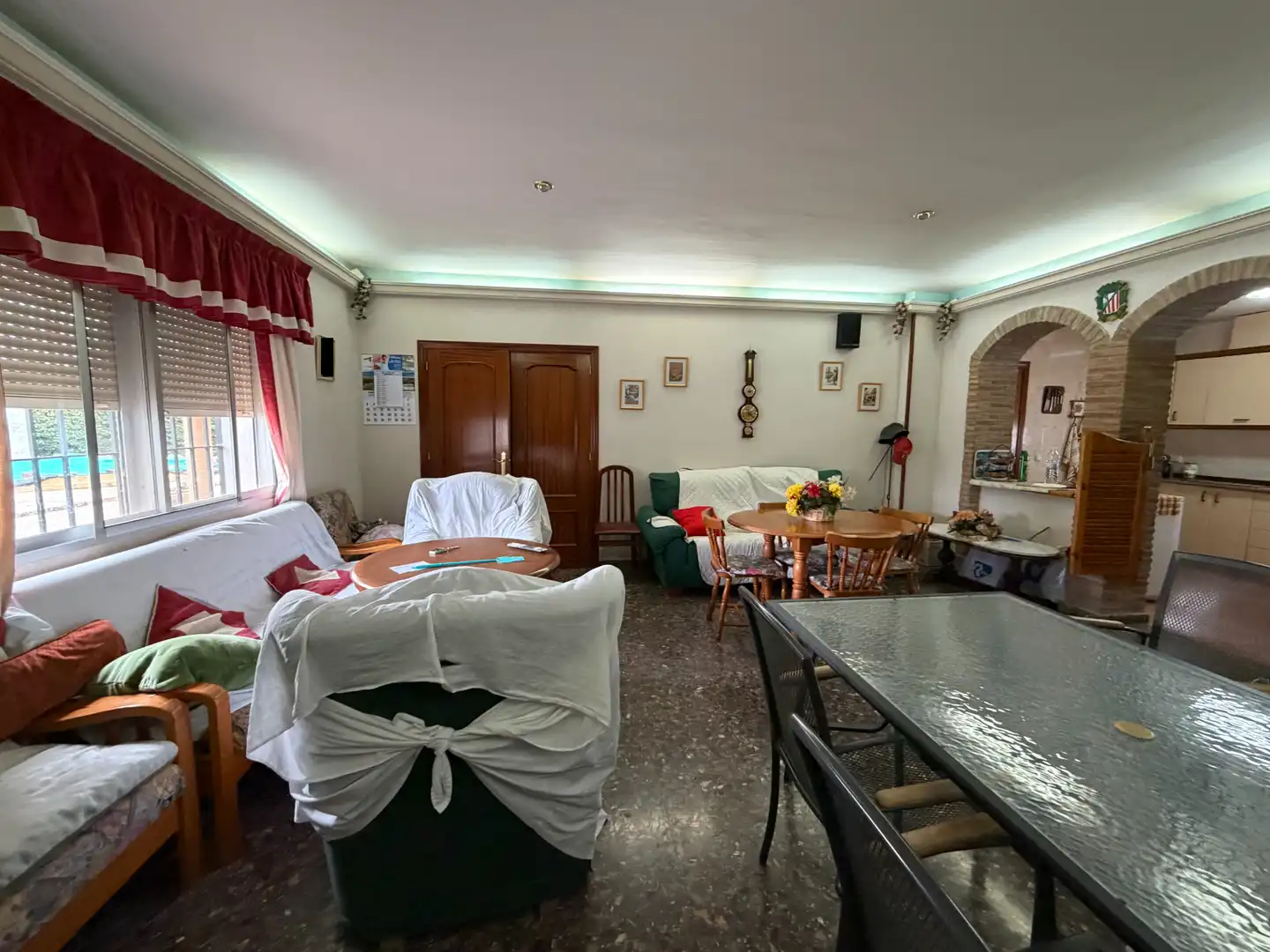 Living room of Houses for sale in Úbeda  with Air Conditioner, Private garden and Storage room