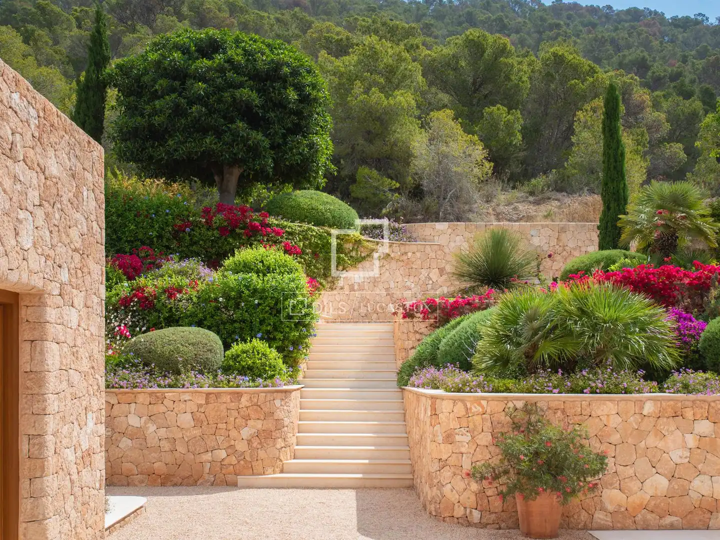 Jardín de Casa o chalet en venta en Santa Eulària des Riu con Aire acondicionado, Calefacción y Jardín privado