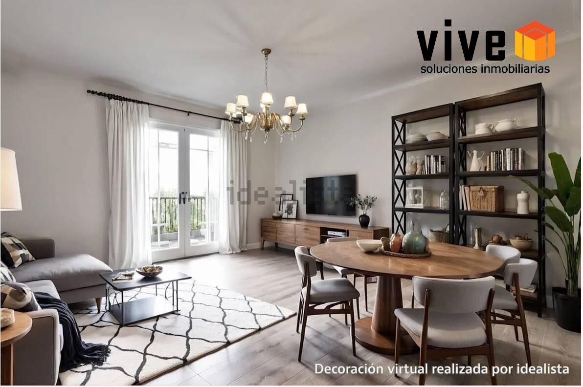 Living room of Flat for sale in  Sevilla Capital  with Air Conditioner and Terrace
