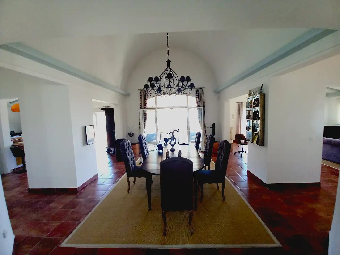 Esszimmer von Haus oder Chalet zum Verkauf in El Castell de Guadalest mit Klimaanlage, Privatgarten und Terrasse