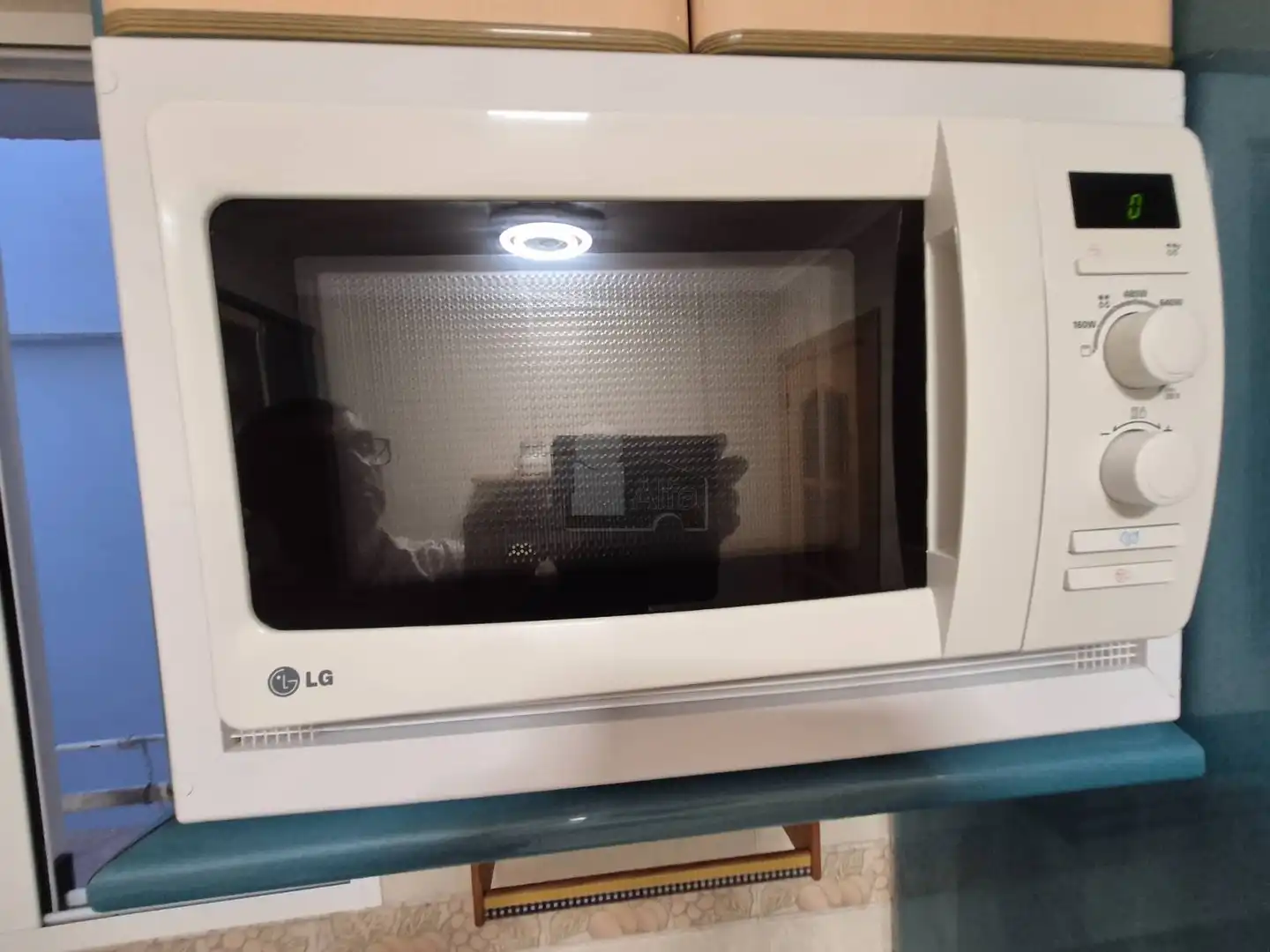Cuina de Pis de lloguer en Valencia amb Aire condicionat, Moblat i Forn