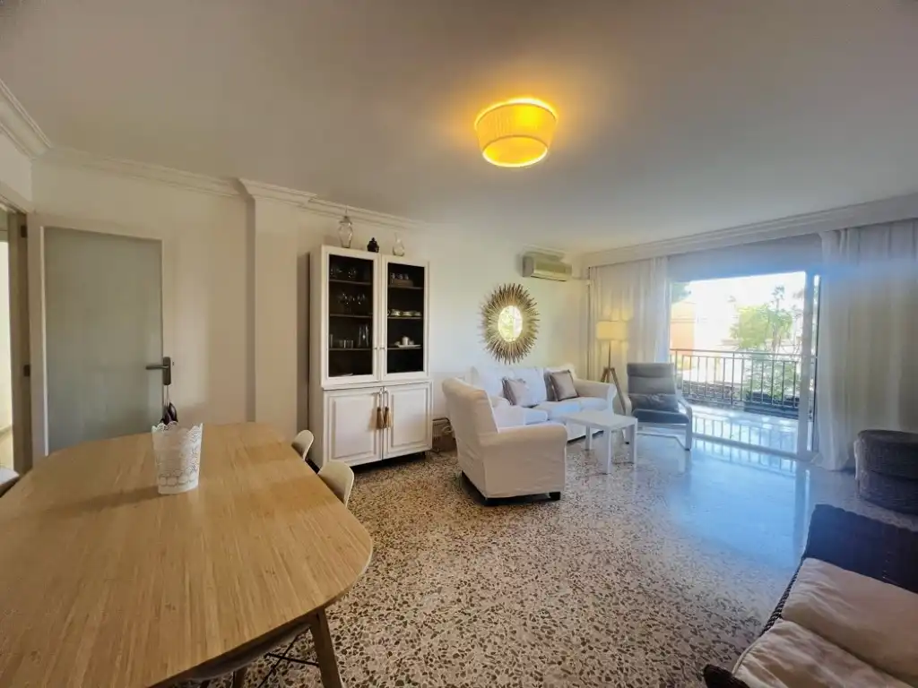 Living room of Apartments for rent in Calvià  with Air Conditioner, Private garden and Terrace