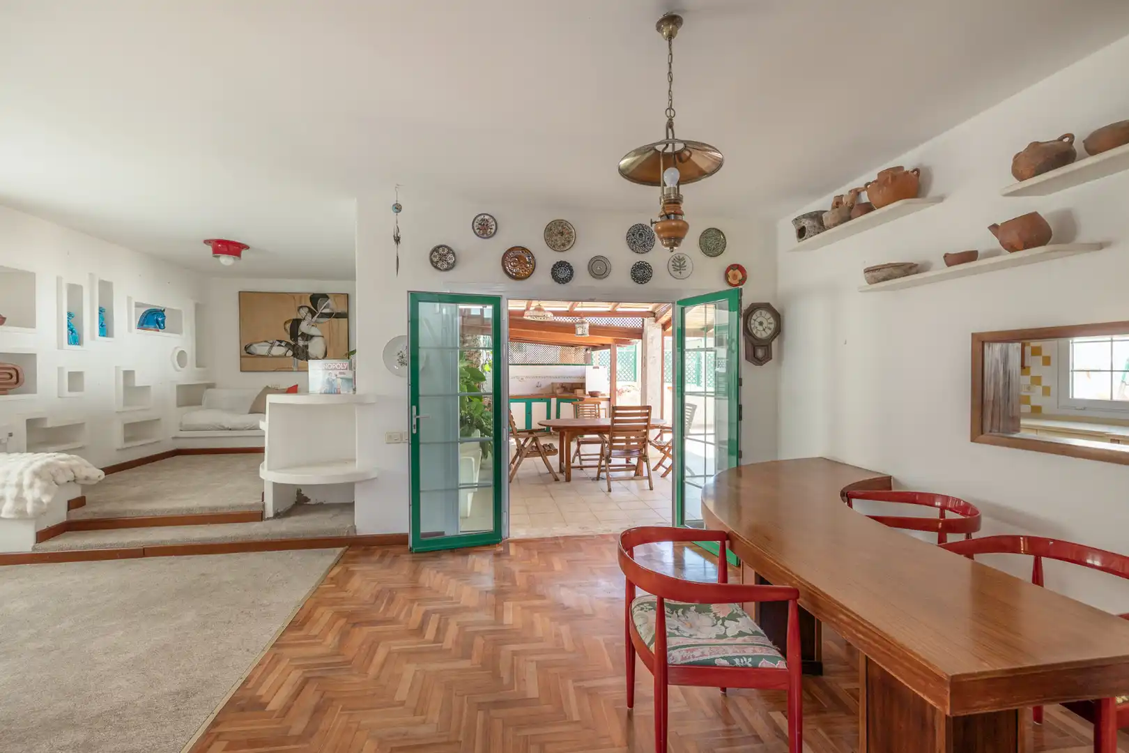 Dining room of Houses for sale in Telde  with Private garden, Terrace and Storage room