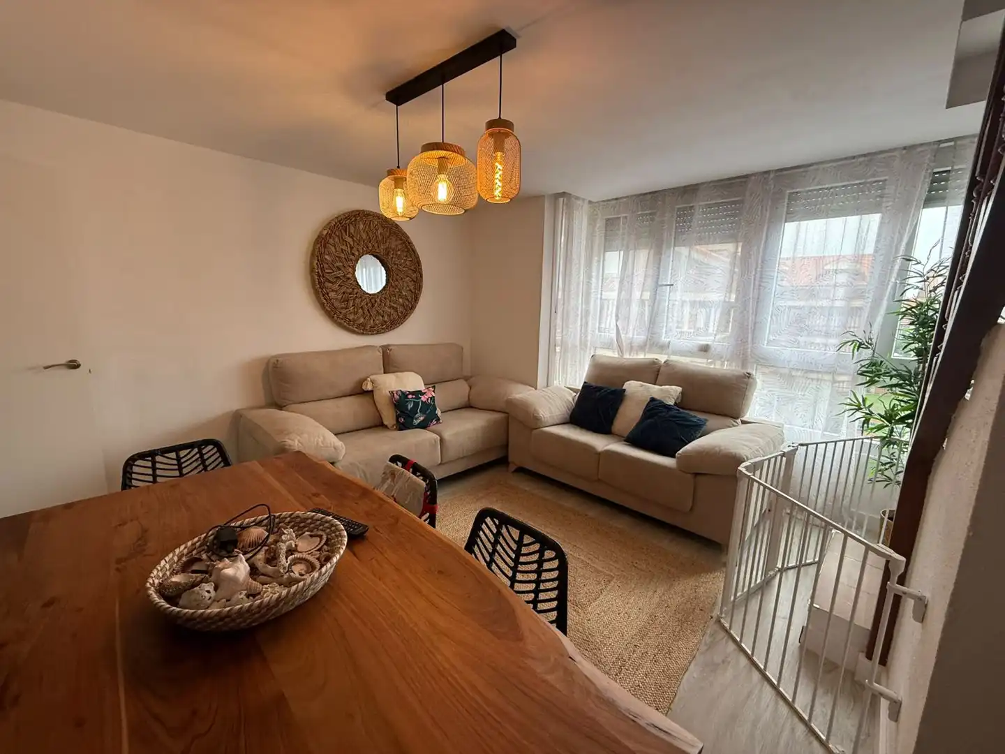 Living room of Duplexes for sale in Noja  with Heating, Parquet flooring and Terrace