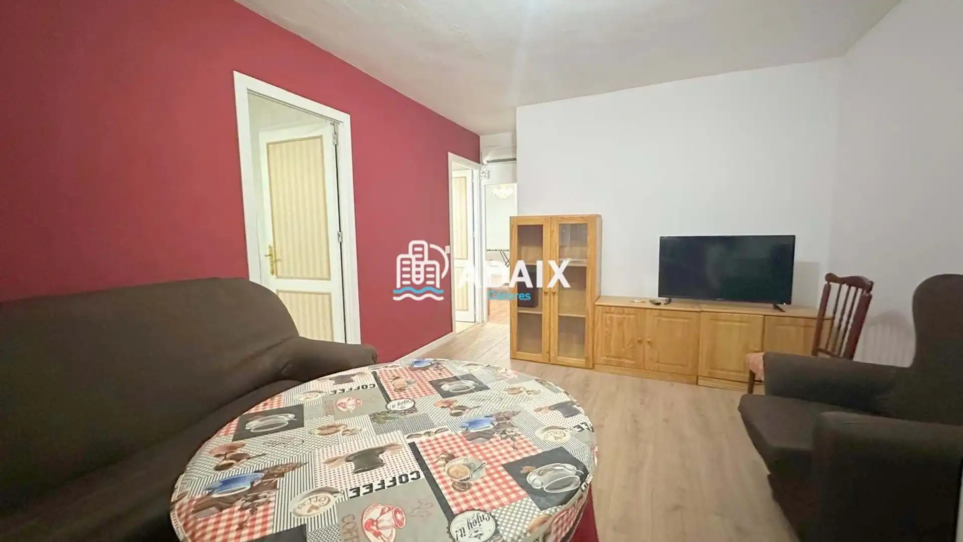 Bedroom of Flat for rent in Cáceres Capital  with Air Conditioner, Terrace and Furnished