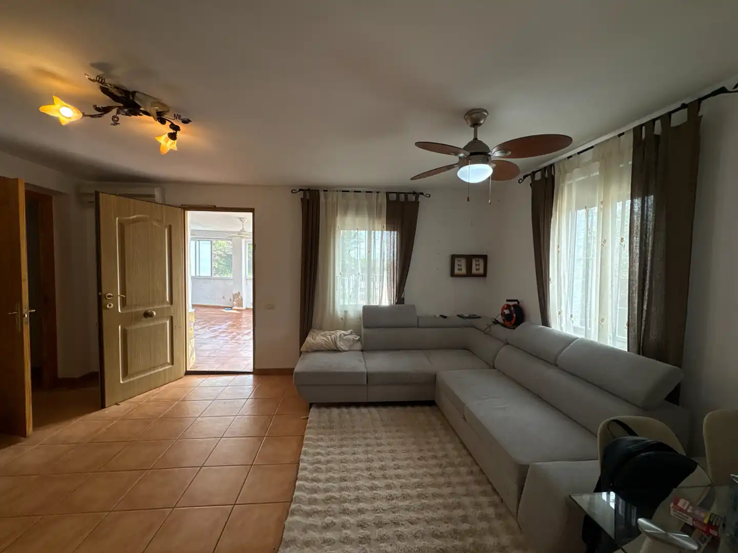 Sala de estar de Casa o chalet en venta en Sant Joan de Moró con Aire acondicionado, Jardín privado y Terraza
