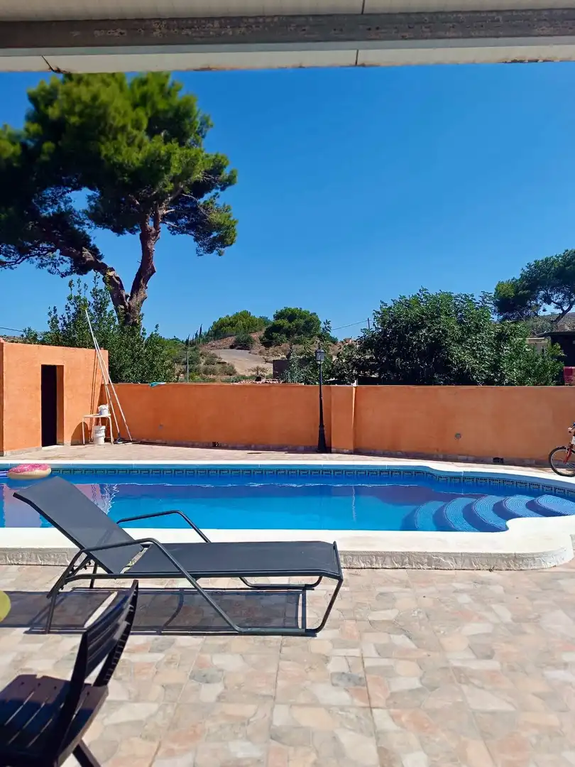 Piscina de Casa o xalet en venda en Cartagena amb Aire condicionat, Calefacció i Jardí privat