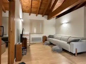 Sala de estar de Casa o chalet en venta en Porté - Puymorens con Calefacción, Jardín privado y Amueblado