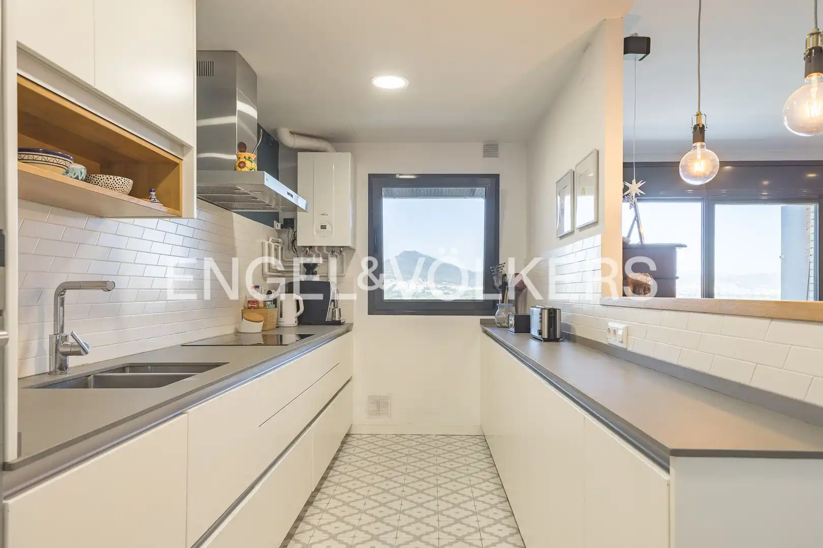 Cocina de Ático en venta en Sant Joan Despí con Aire acondicionado, Calefacción y Parquet