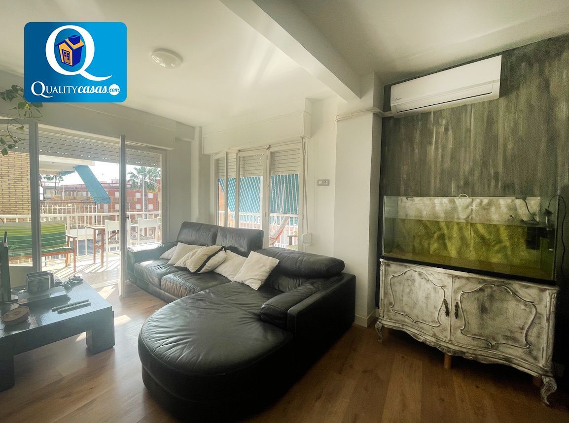 Living room of Apartment for sale in Santa Pola  with Terrace and Storage room