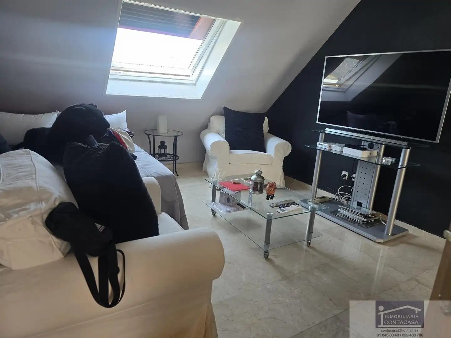 Sala de estar de Casa o chalet en venta en El Boalo - Cerceda – Mataelpino con Aire acondicionado, Calefacción y Terraza