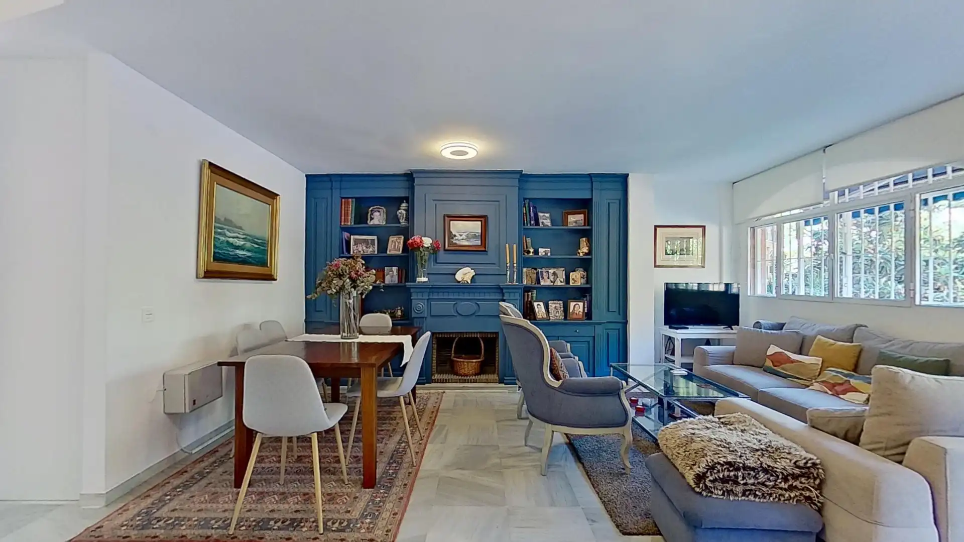 Sala de estar de Piso en venta en Málaga con Aire acondicionado, Terraza y Amueblado
