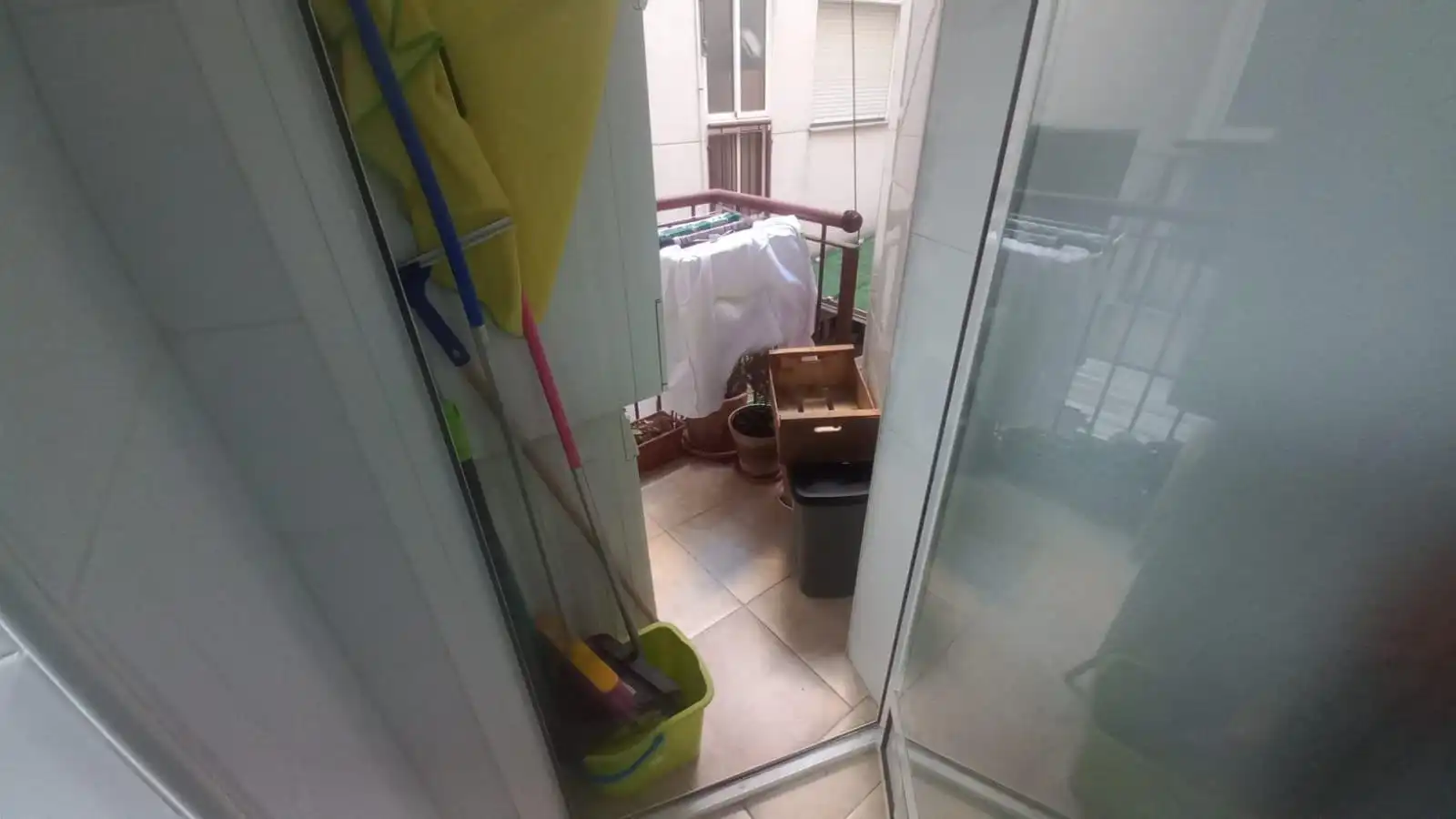 Balcony of Flat for sale in Murcia  with Air Conditioner and Storage room
