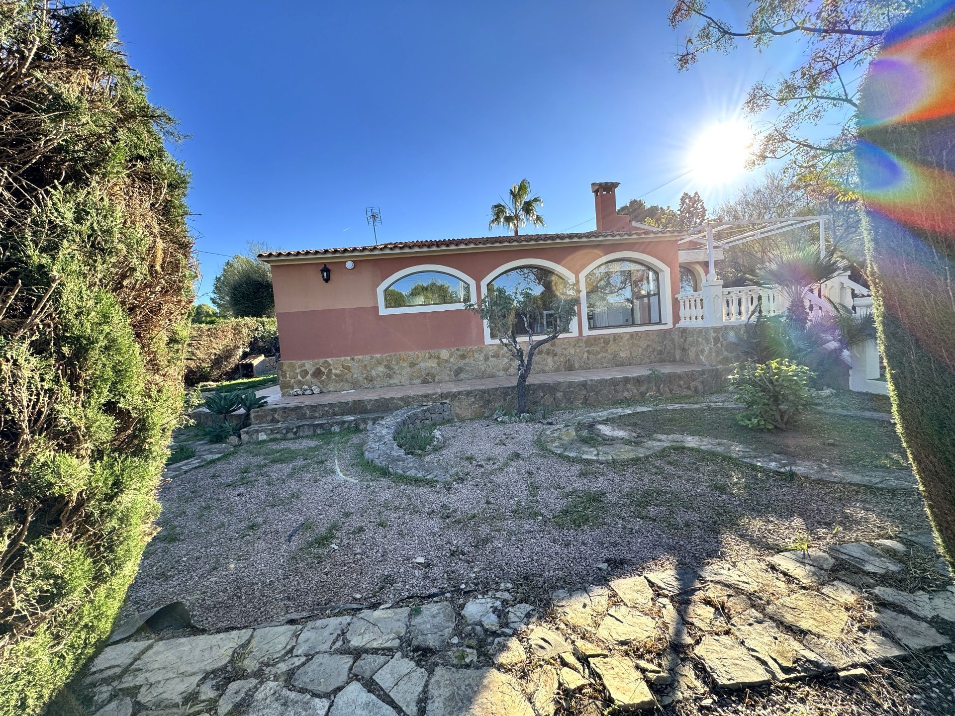 Exterior view of House or chalet to rent in Benidorm  with Air Conditioner, Private garden and Terrace