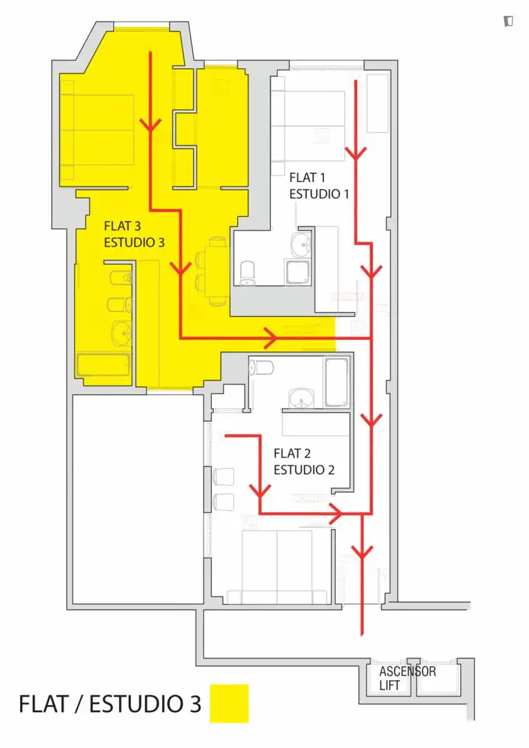 Apartments for rent in Mont-Olivet