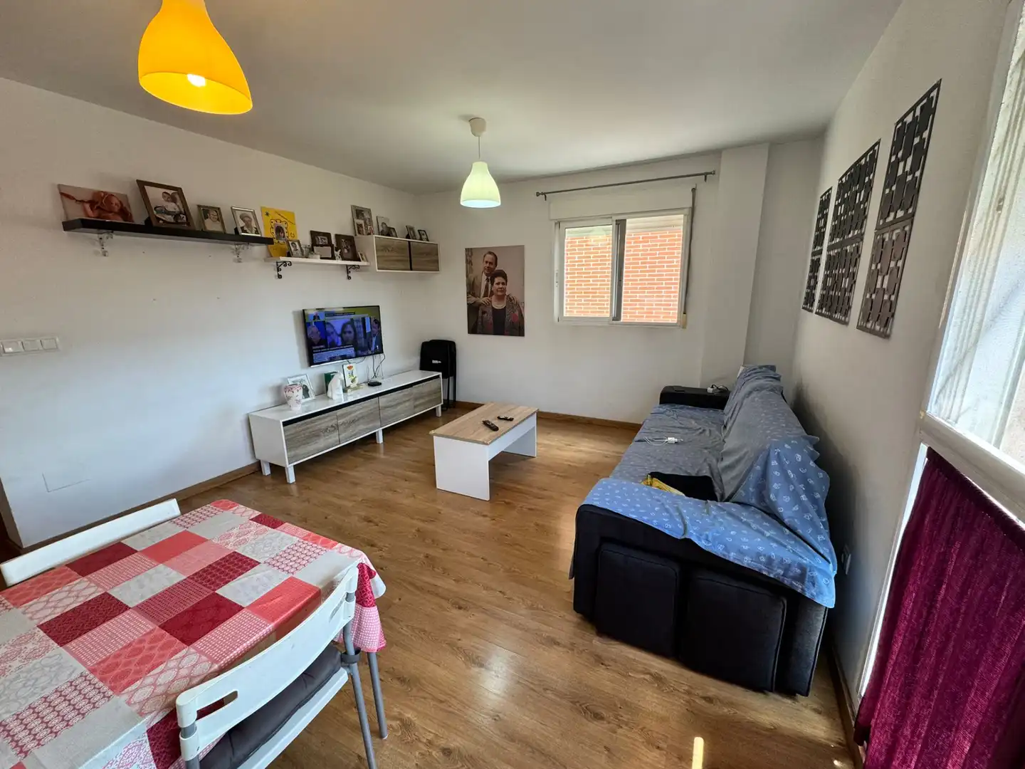 Sala de estar de Piso en venta en Murcia con Aire acondicionado, Calefacción y Amueblado