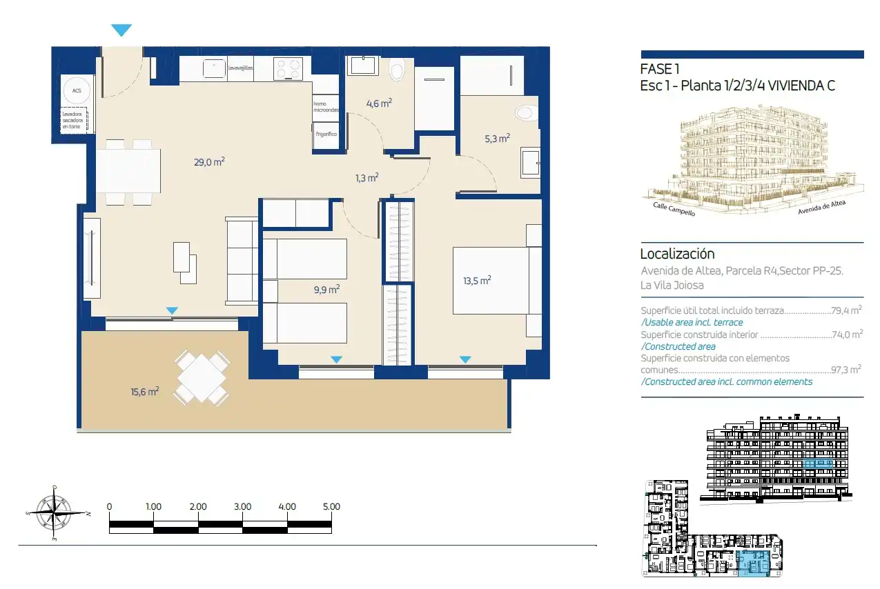 Apartamento con piscina en venta en Poble Nou - Montiboli, imagen 9