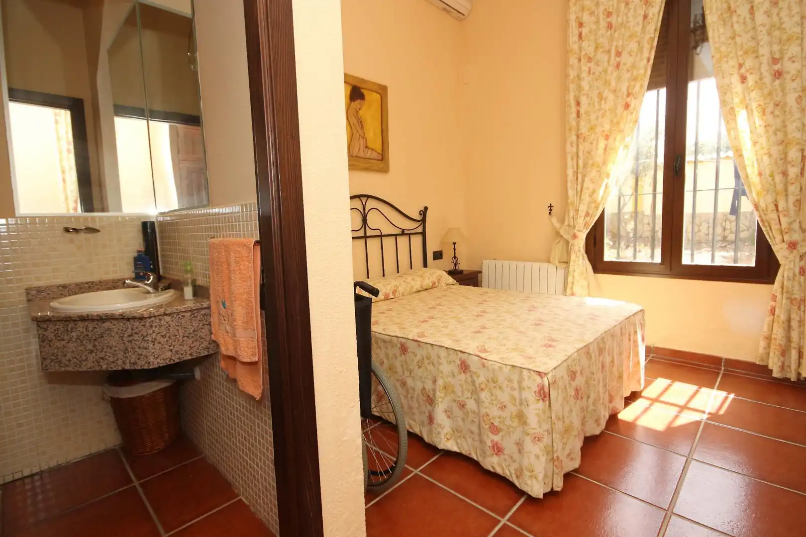 Habitación de Finca rústica en venta en Alcuéscar con Aire acondicionado