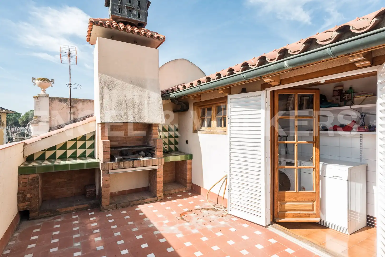 Terraza de Casa o chalet de alquiler en Sant Fost de Campsentelles con Calefacción, Jardín privado y Terraza