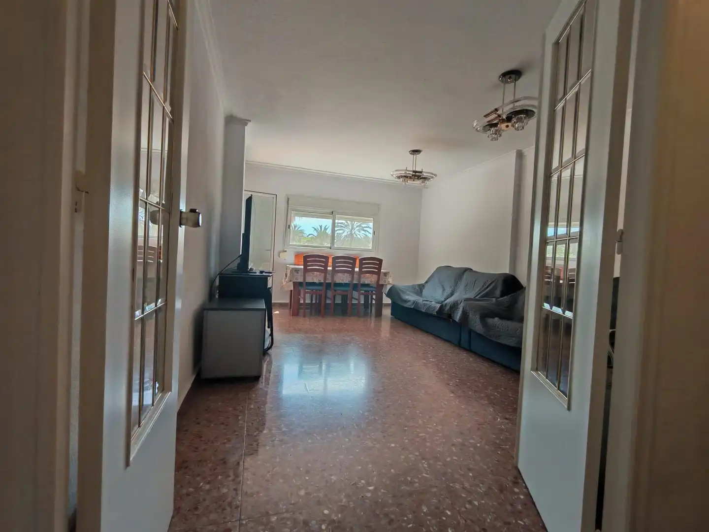 Living room of Flat for sale in Xirivella  with Air Conditioner, Terrace and Balcony