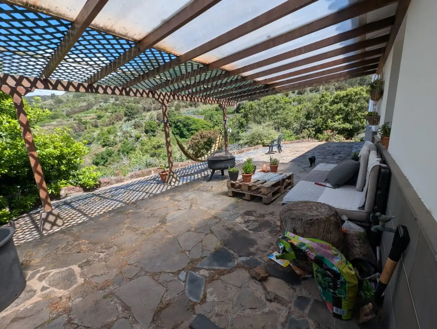 Terrace of Houses for rent in Tegueste  with Private garden, Terrace and Swimming Pool