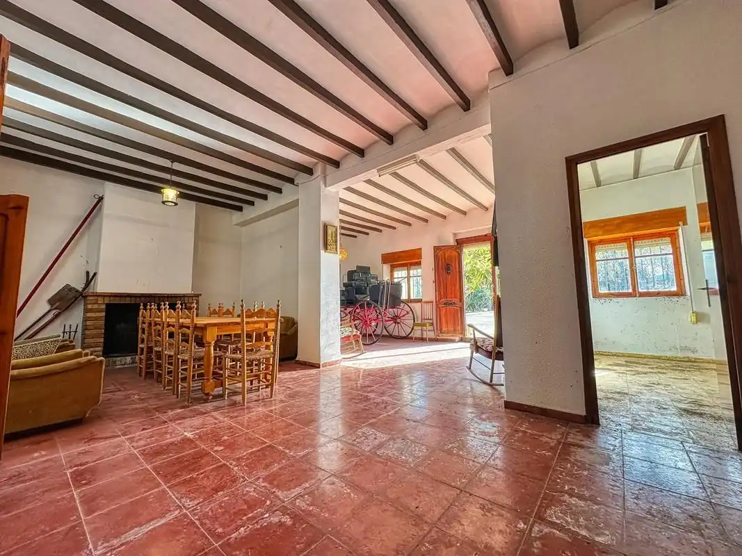 Menjador de Casa o xalet en venda en Beniarbeig amb Jardí privat, Terrassa i Traster