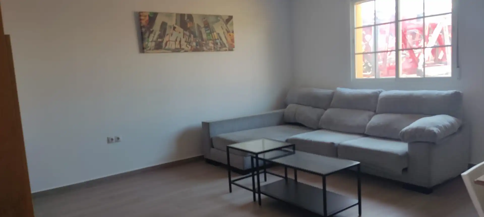 Sala de estar de Piso de alquiler en Fuente El Saz de Jarama con Aire acondicionado, Calefacción y Amueblado