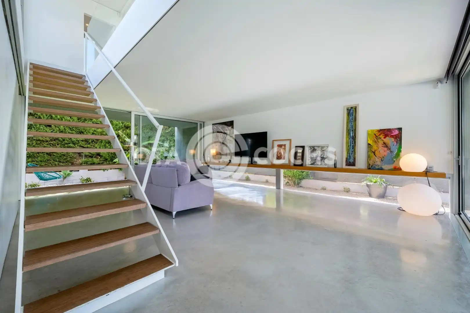 Sala d'estar de Casa o xalet en venda en Cambrils amb Calefacció, Jardí privat i Terrassa