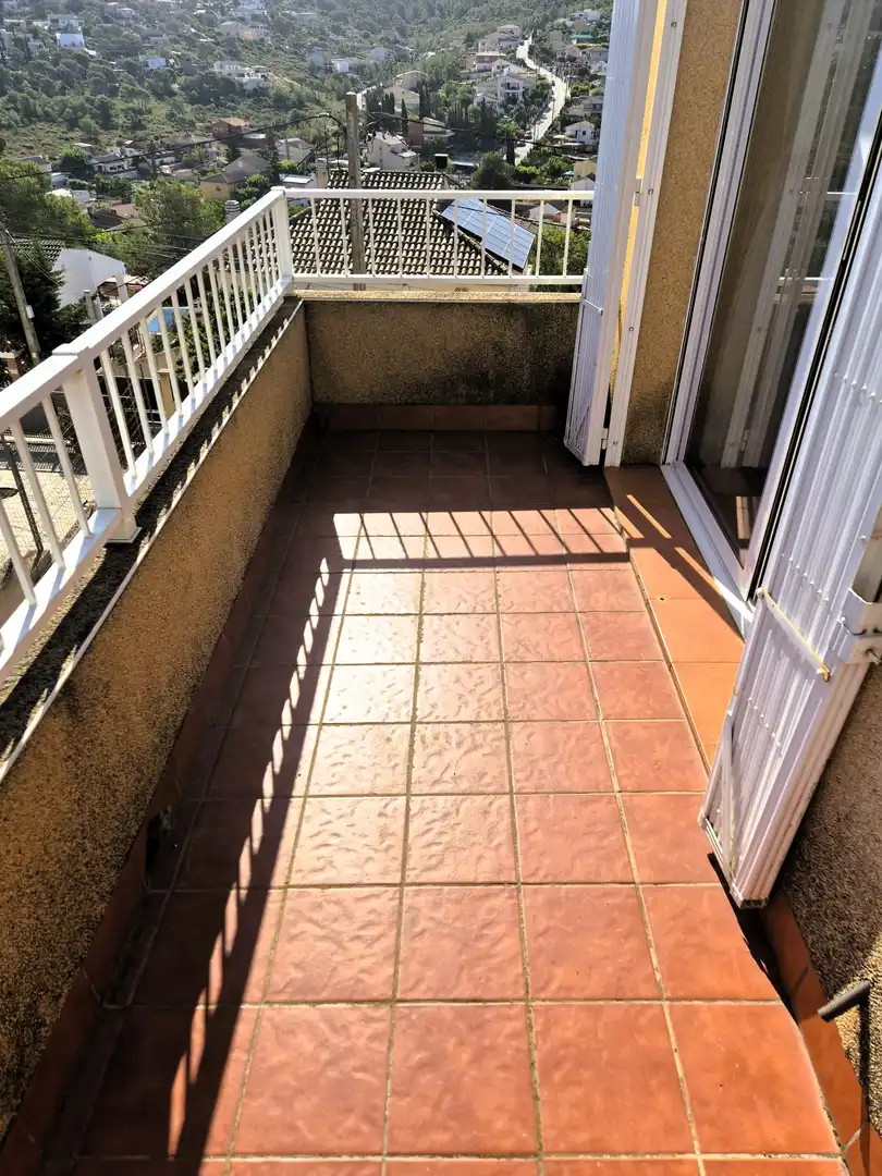Balcony of Houses for sale in Olèrdola  with Heating and Private garden