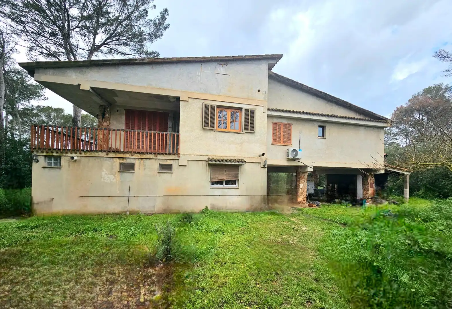 Vista exterior de Finca rústica en venda en Algaida amb Calefacció, Jardí privat i Traster