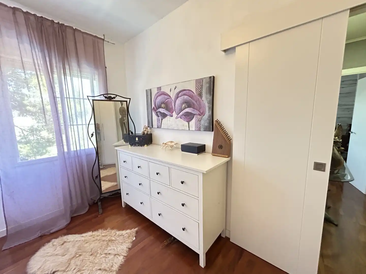 Schlafzimmer von Haus oder Chalet zum Verkauf in Cervelló mit Klimaanlage, Privatgarten und Schwimmbad