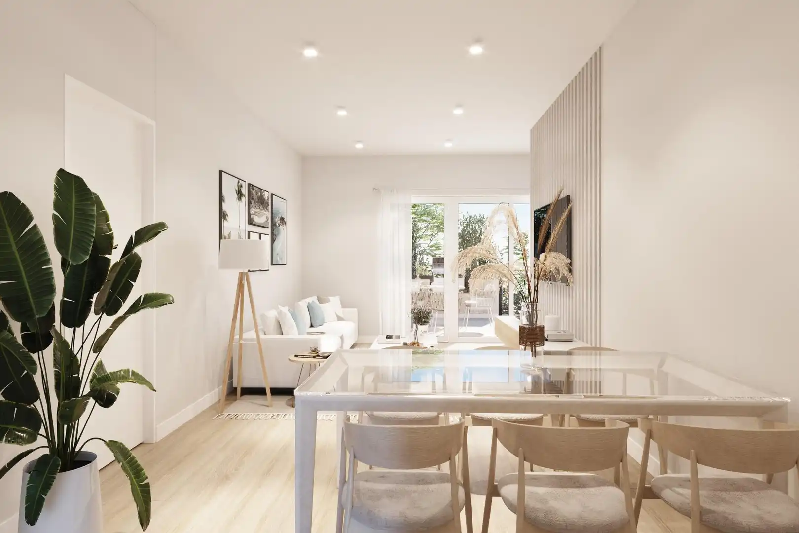 Sala de estar de Piso en venta en Son Servera con Balcón