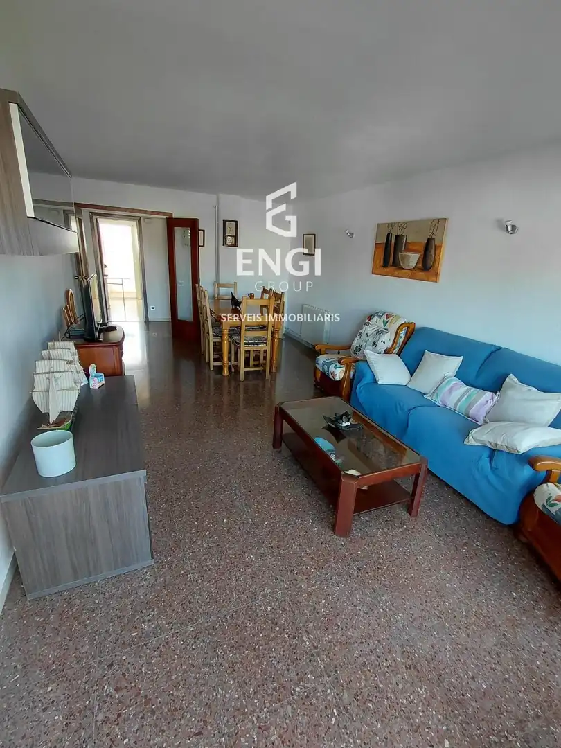 Living room of Flat for sale in Torredembarra  with Heating, Terrace and Swimming Pool